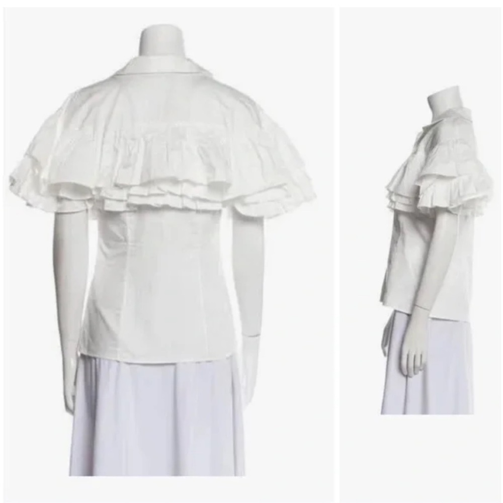 Alexis ruffle top size Large